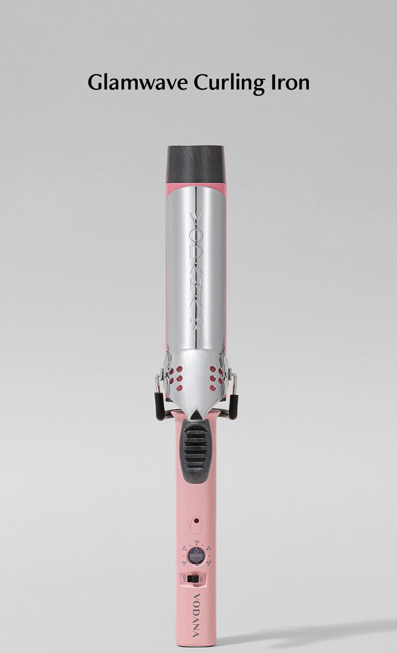 Glam Wave Curling Iron FV 40mm (Pink) by VODANA at GWENCHANDA Korean Cosmetics Shop - 1