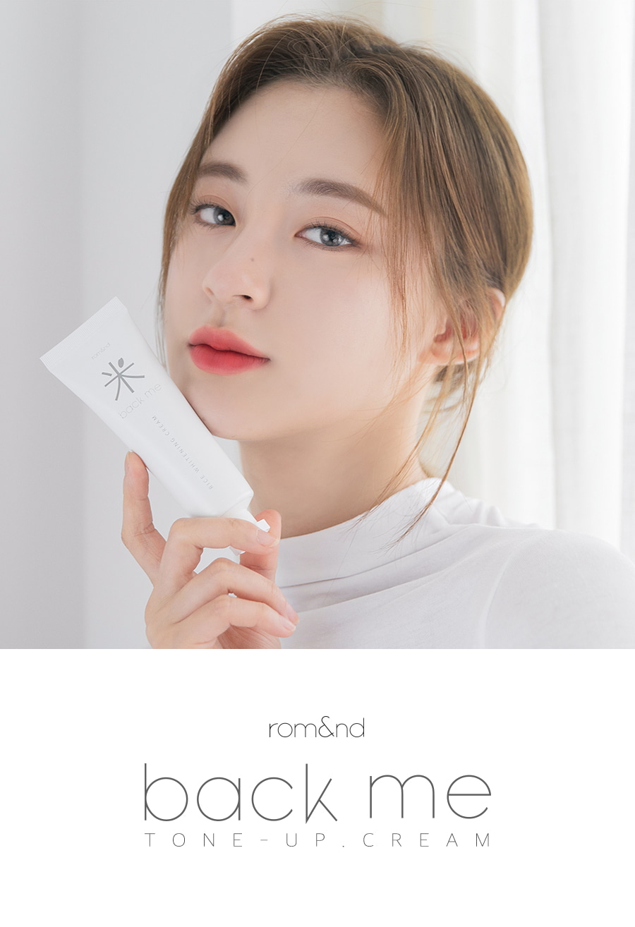 Back Me Tone-Up Cream 50ml by rom&nd at GWENCHANDA Korean Cosmetics Shop - 1