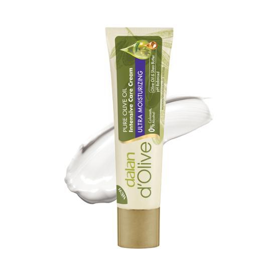 d'Olive Intensive Care Cream Ultra Moisturizing 20ml by DALAN at GWENCHANDA Korean Cosmetics Shop - 1