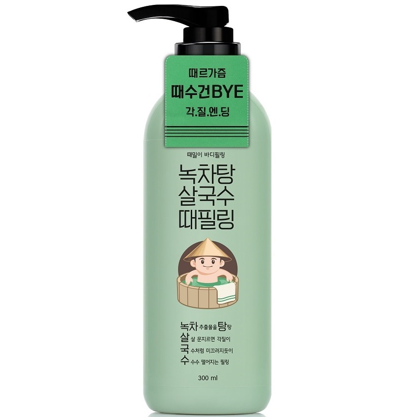 Body Exfoliator Green Tea 300ml by LACVERT at GWENCHANDA Korean Cosmetics Shop - 1