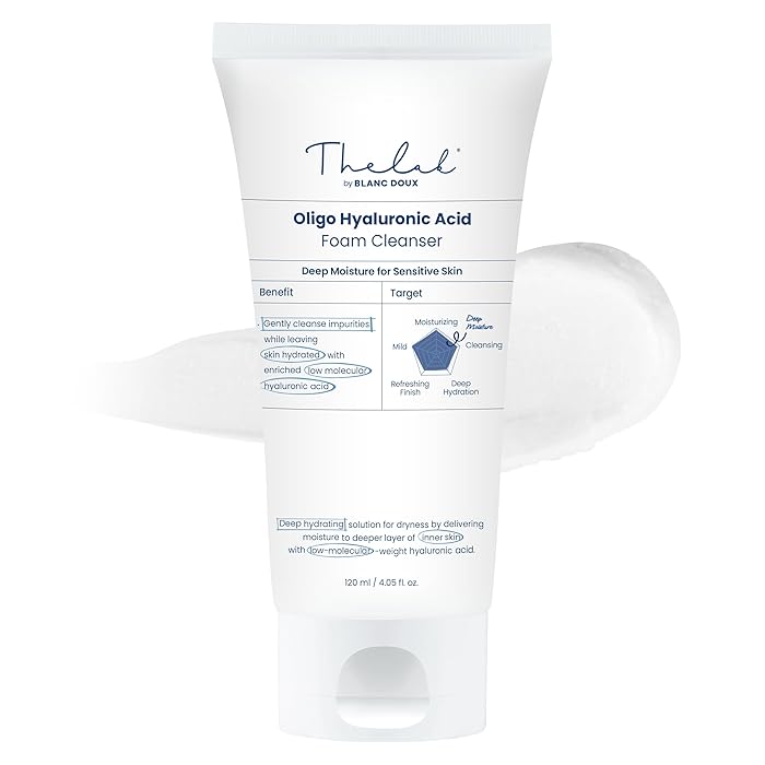 Oligo Hyaluronic Acid Foam Cleanser 120ml by THE LAB by blanc doux at GWENCHANDA Korean Cosmetics Shop - 1