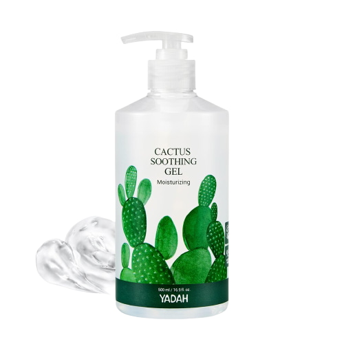Cactus Soothing Gel 500mL by Yadah at GWENCHANDA Korean Cosmetics Shop - 2