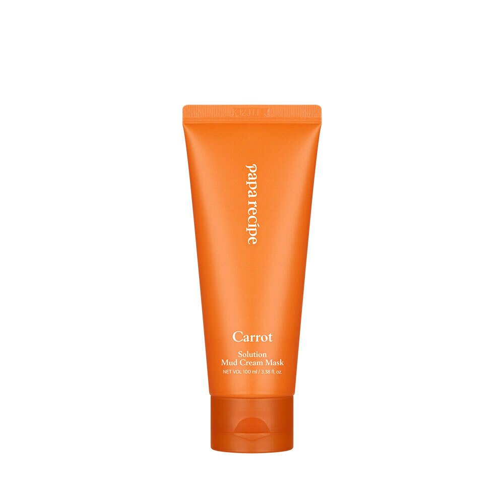Carrot Solution Mud Cream Mask 100mL by papa recipe at GWENCHANDA Korean Cosmetics Shop - 1