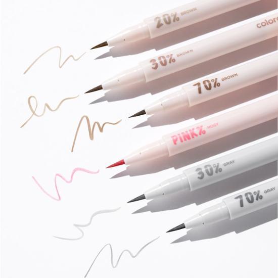 Shade Re-Forming Brush Liner by colorgram at GWENCHANDA Korean Cosmetics Shop - 2