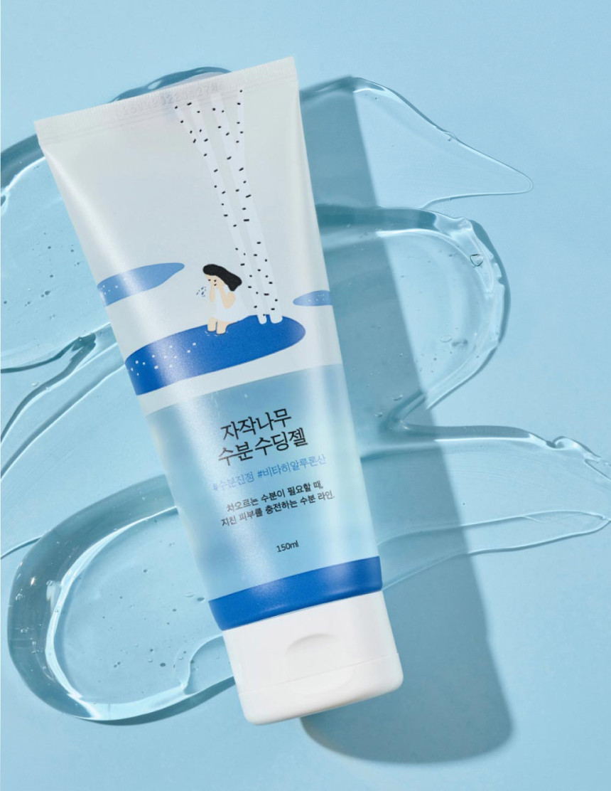 Birch Juice Moisturizing Soothing Gel 150mL by ROUND LAB at GWENCHANDA Korean Cosmetics Shop - 1