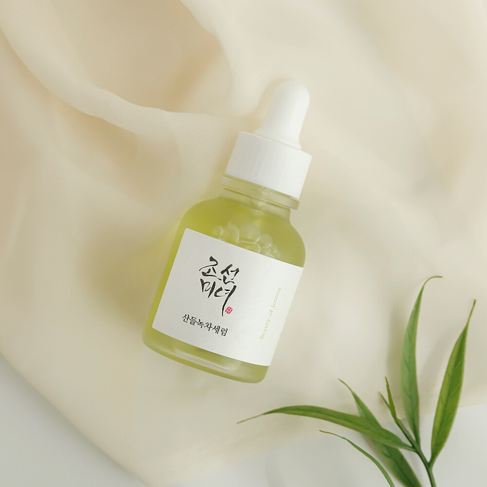 Calming Serum Green Tea + Panthenol 30mL by Beauty of Joseon at GWENCHANDA Korean Cosmetics Shop - 1