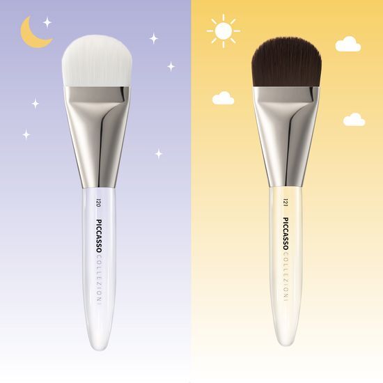 Collezioni 120 Skincare / 121 Skinbase Brush (Special Set) by PICCASSO at GWENCHANDA Korean Cosmetics Shop - 1