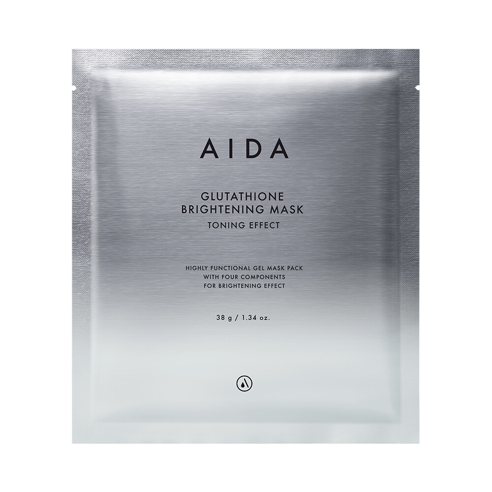 Glutathione Brightening Mask-Toning Effect Sheet 1ea by AIDA at GWENCHANDA Korean Cosmetics Shop - 1