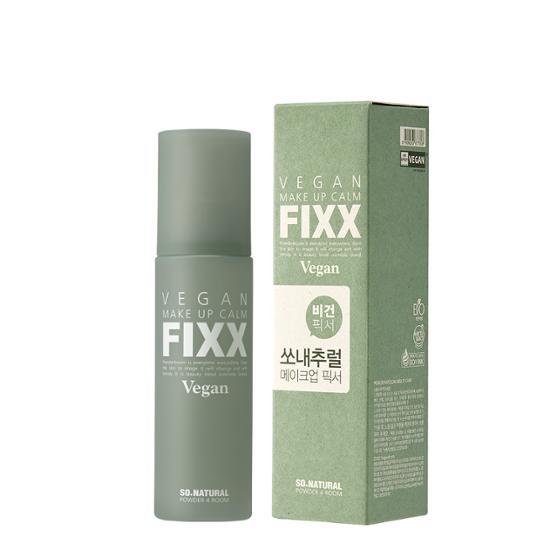 Vegan Make Up Calm Fixer 100ml by so natural at GWENCHANDA Korean Cosmetics Shop - 1