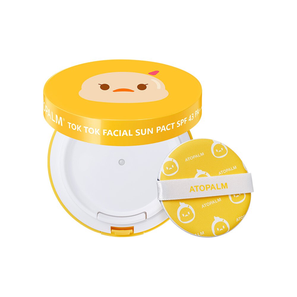 Tok Tok Facial Sun Pact 15g by Atopalm at GWENCHANDA Korean Cosmetics Shop - 2