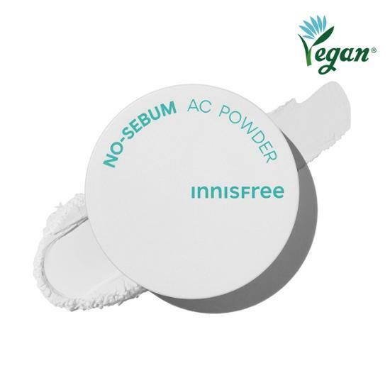 No Sebum AC Powder 5g by INNISFREE at GWENCHANDA Korean Cosmetics Shop - 1