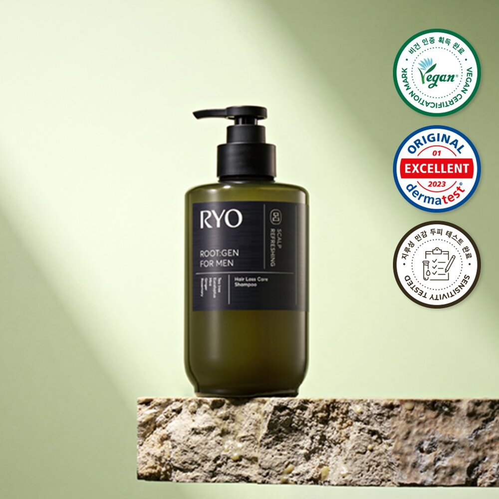 Root:Gen For Men Hair Loss Care Shampoo 353mL by Ryo at GWENCHANDA Korean Cosmetics Shop - 3