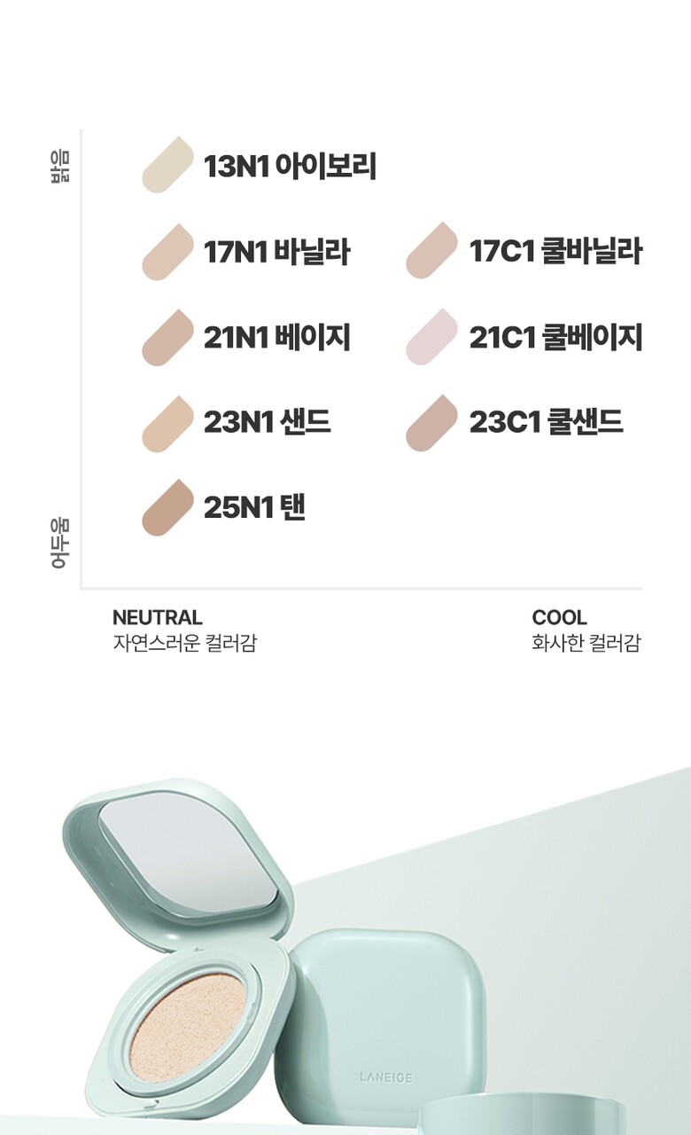 Neo Foundation Matte 15mL Mini by LANEIGE at GWENCHANDA Korean Cosmetics Shop - 2