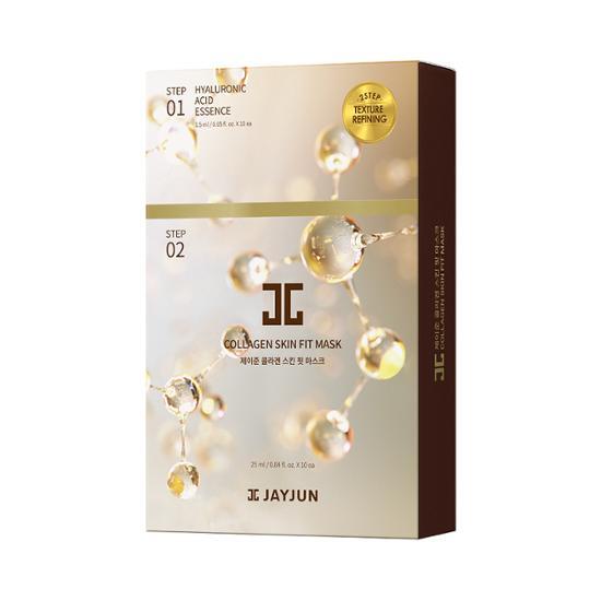 Collagen Skin Fit Mask Sheet 10P by JAYJUN at GWENCHANDA Korean Cosmetics Shop - 2