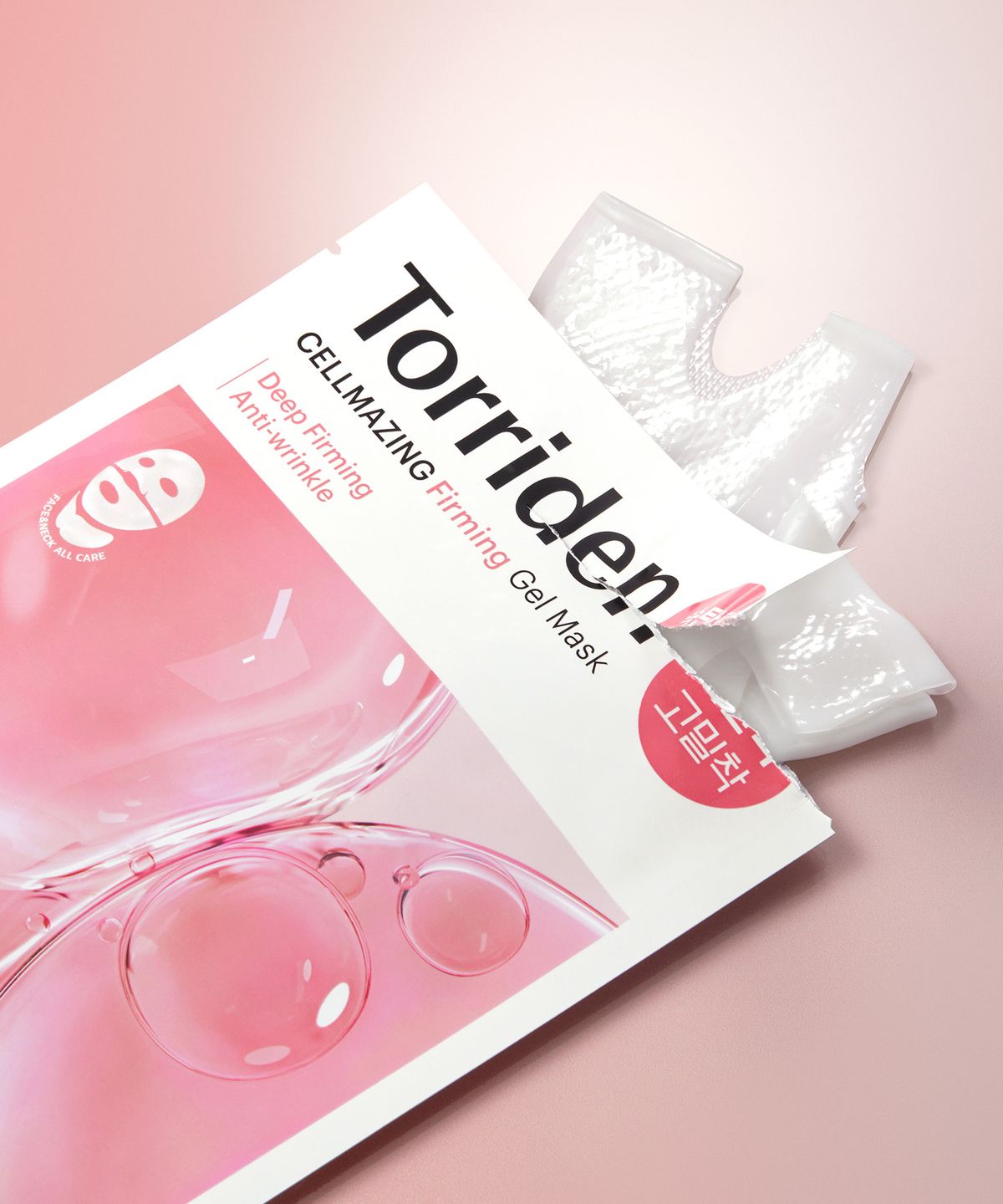 Cellmazing Firming Gel Mask Sheet (For face & neck) 1P by Torriden at GWENCHANDA Korean Cosmetics Shop - 1