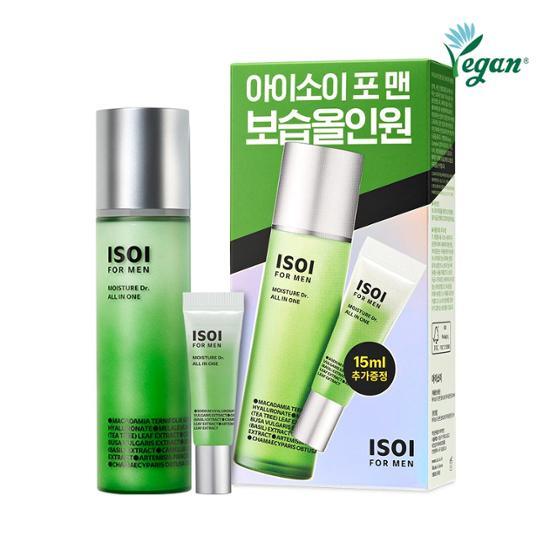 For Men Moisture Dr. All In One 100mL Special Set (+Moisture Dr. All In One 15mL) by ISOI at GWENCHANDA Korean Cosmetics Shop - 2