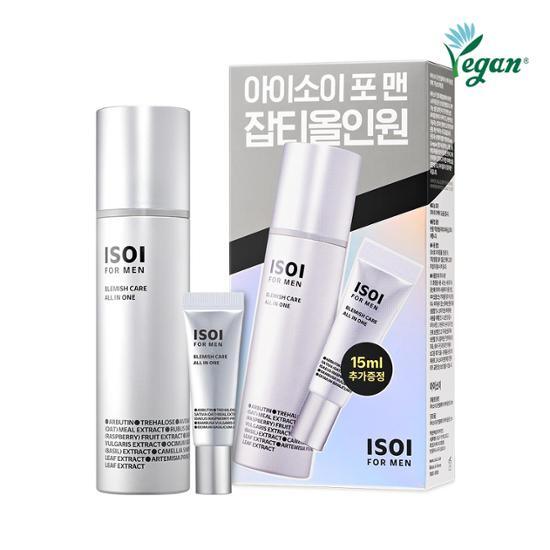 For Men Blemish Care All In One 100mL Special Set (+Blemish Care All In One 15mL) by ISOI at GWENCHANDA Korean Cosmetics Shop - 2