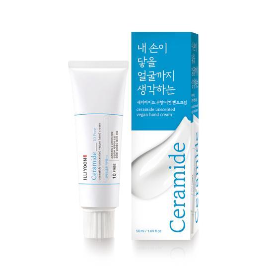 Ceramide Unscented Vegan Hand Cream 50mL by ILLIYOON at GWENCHANDA Korean Cosmetics Shop - 2