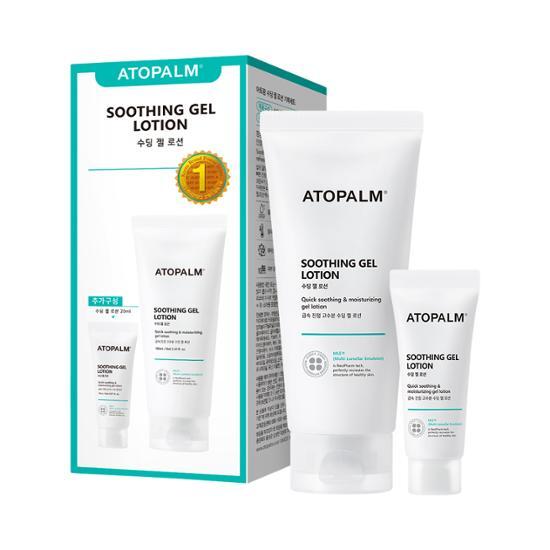 Soothing Gel Lotion 160mL Special Set (+20mL) by Atopalm at GWENCHANDA Korean Cosmetics Shop - 1
