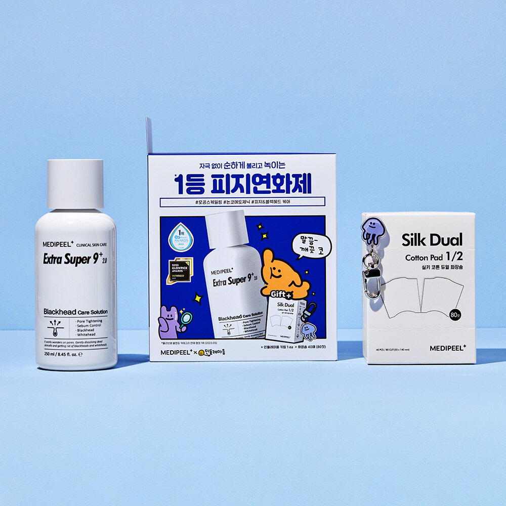 Extra Super 9+ 2.0 250ml Set (+Pad 40P) by MEDI-PEEL at GWENCHANDA Korean Cosmetics Shop - 2