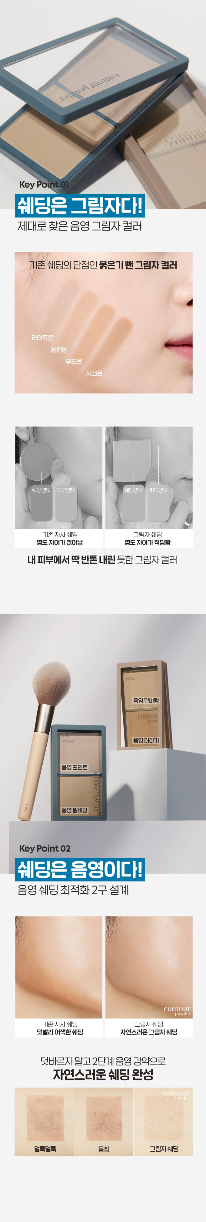 Contour Powder 10g by ETUDE at GWENCHANDA Korean Cosmetics Shop - 2