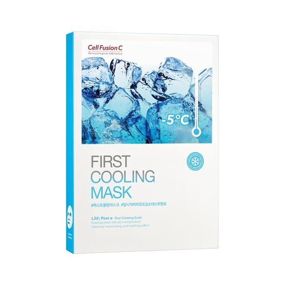Post α First Cooling Mask Sheet 5 Sheets by Cell Fusion C at GWENCHANDA Korean Cosmetics Shop - 2