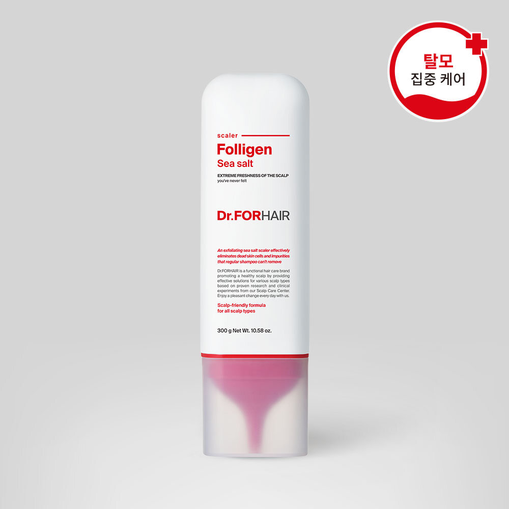 Folligen Sea Salt Scaler 300g by Dr.forhair at GWENCHANDA Korean Cosmetics Shop - 2