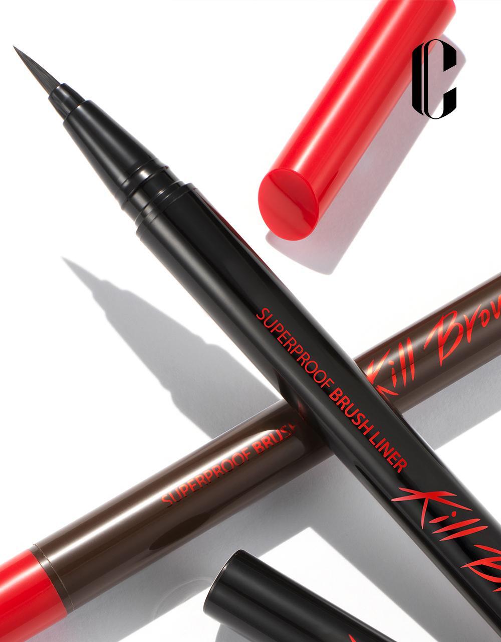 Superproof Brush Liner + Lip & Eye Remover Special Set by CLIO at GWENCHANDA Korean Cosmetics Shop - 1