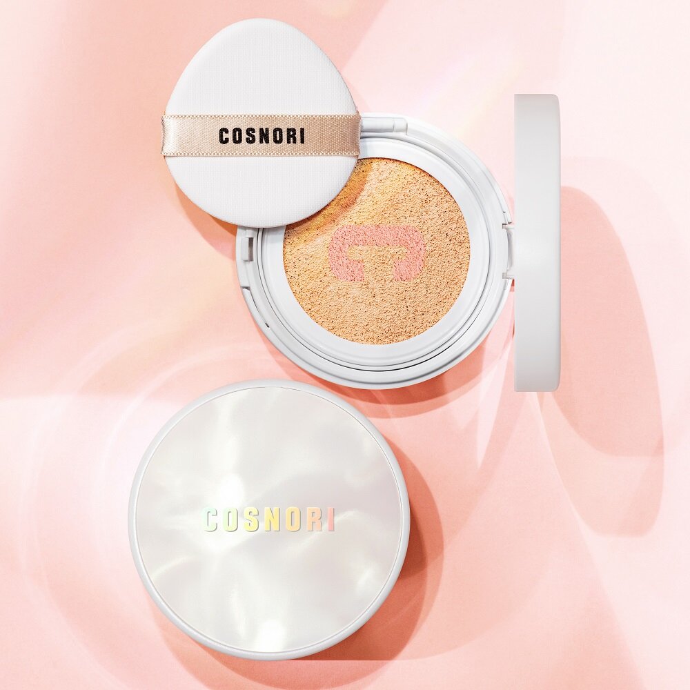 Blossom Tone-Up Cushion Clear 14g*2ea (Special Set with Refill) by COSNORI at GWENCHANDA Korean Cosmetics Shop - 2