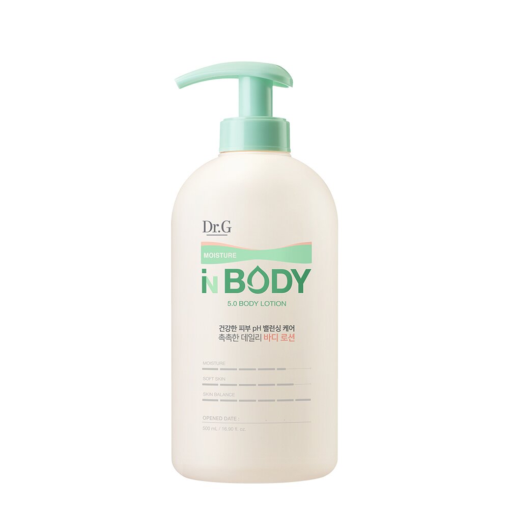 Moisture In Body 5.0 Body Lotion 500mL by Dr.G at GWENCHANDA Korean Cosmetics Shop - 1