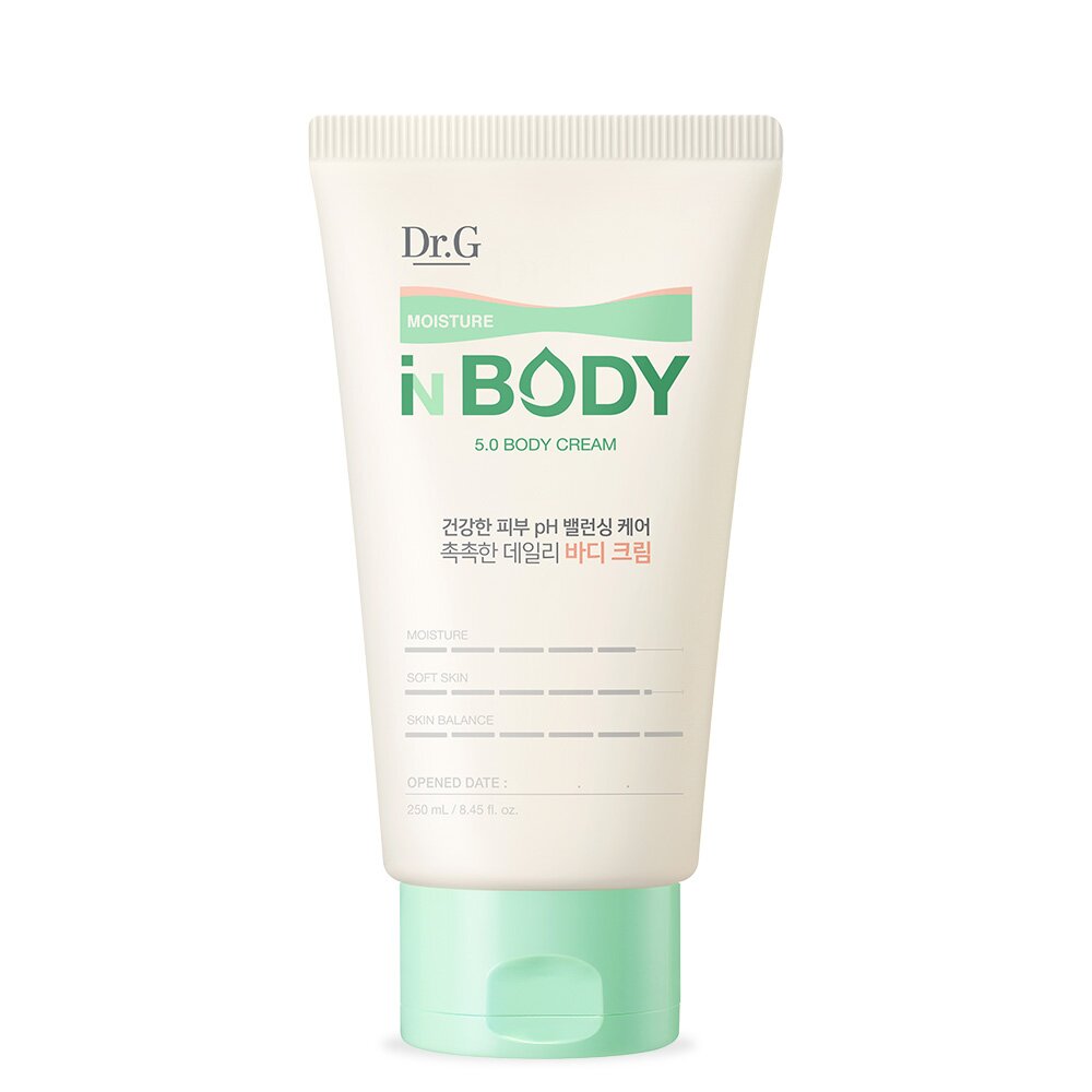 Moisture In Body 5.0 Body Cream 250mL by Dr.G at GWENCHANDA Korean Cosmetics Shop - 1