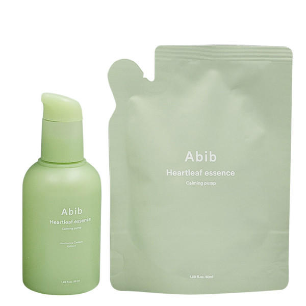 Heartleaf Essence Calming Pump 50mL Refill Special (+50mL) by Abib at GWENCHANDA Korean Cosmetics Shop - 1