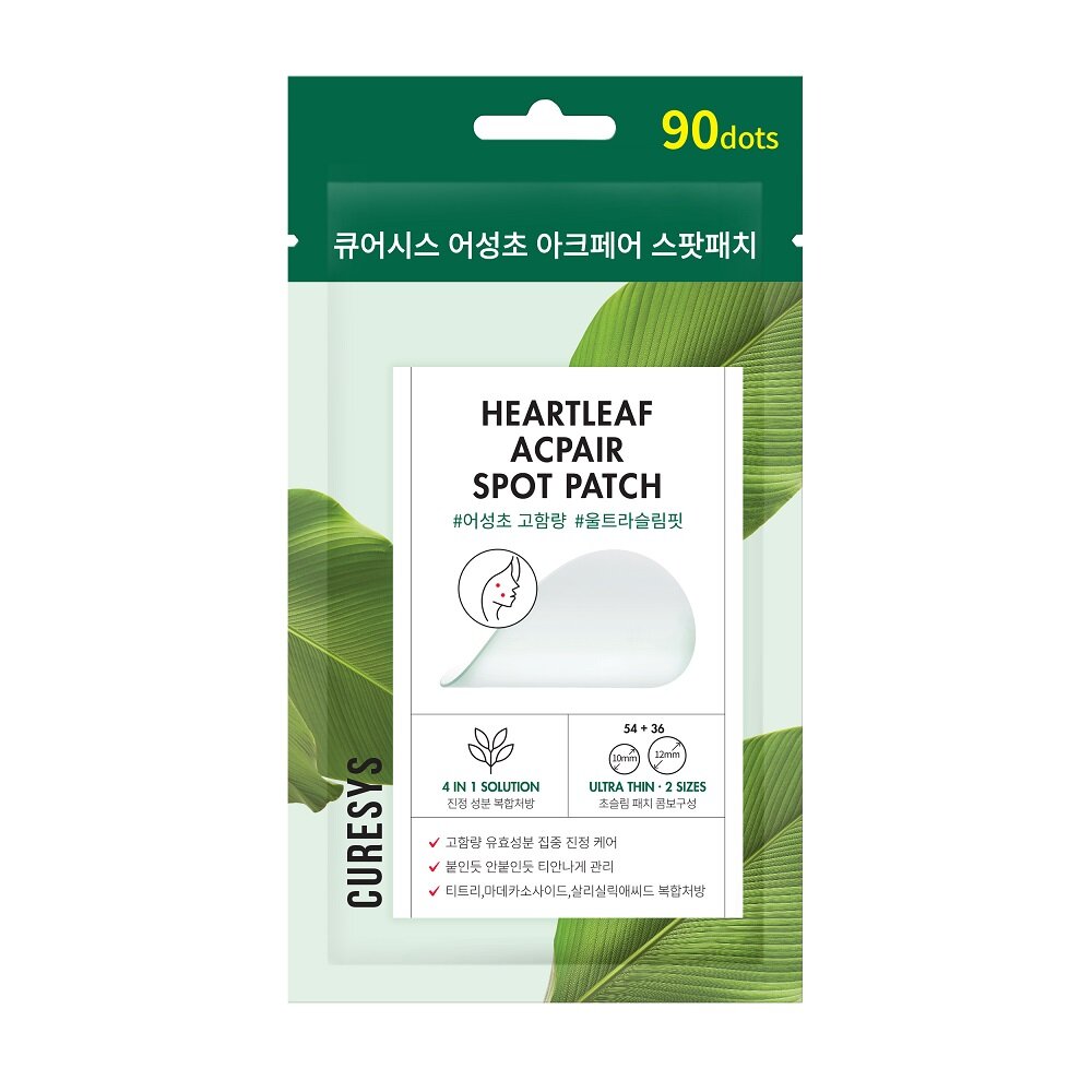 Heartleaf Acpair Spot Patch 90pcs by CURESYS at GWENCHANDA Korean Cosmetics Shop - 2