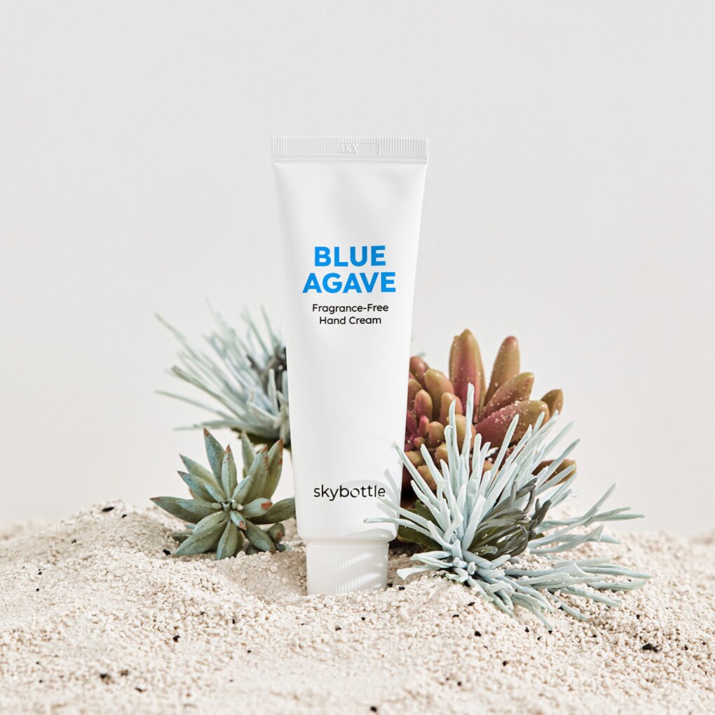 Blue Agave Fragrance-Free Hand Cream 50mL by SKYBOTTLE at GWENCHANDA Korean Cosmetics Shop - 2