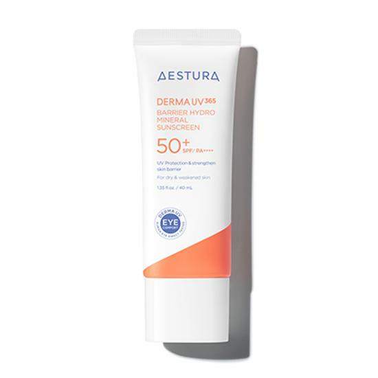 Derma UV365 Barrier Hydro Mineral Sunscreen 40mL by AESTURA at GWENCHANDA Korean Cosmetics Shop - 1