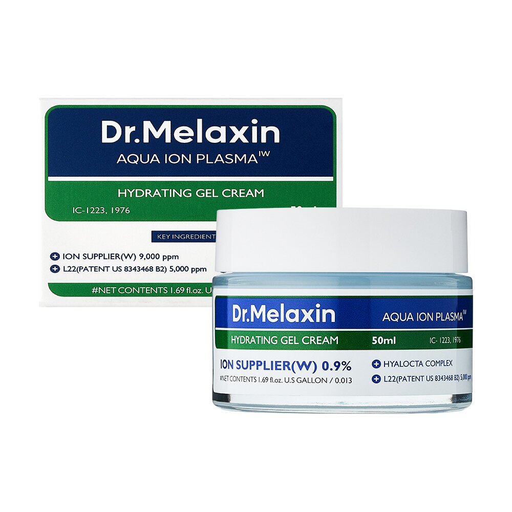 Aqua Ion Plasma Hydrating Gel Cream 50mL by Dr.Melaxin at GWENCHANDA Korean Cosmetics Shop - 1