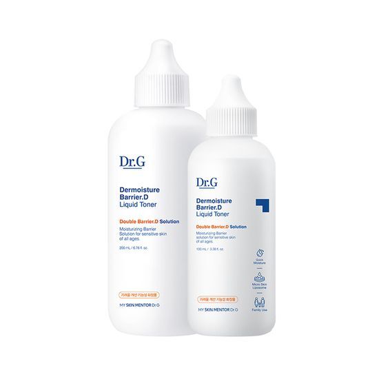 Dermoisture Barrier. D Liquid Toner 200mL Special Set (+100mL) by Dr.G at GWENCHANDA Korean Cosmetics Shop - 3