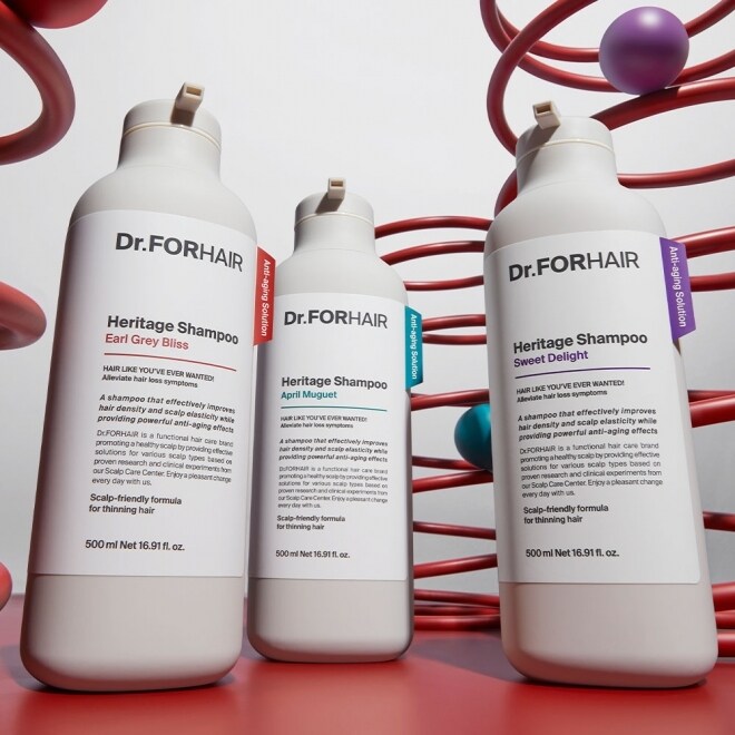 Heritage Shampoo 750mL by Dr.forhair at GWENCHANDA Korean Cosmetics Shop - 1