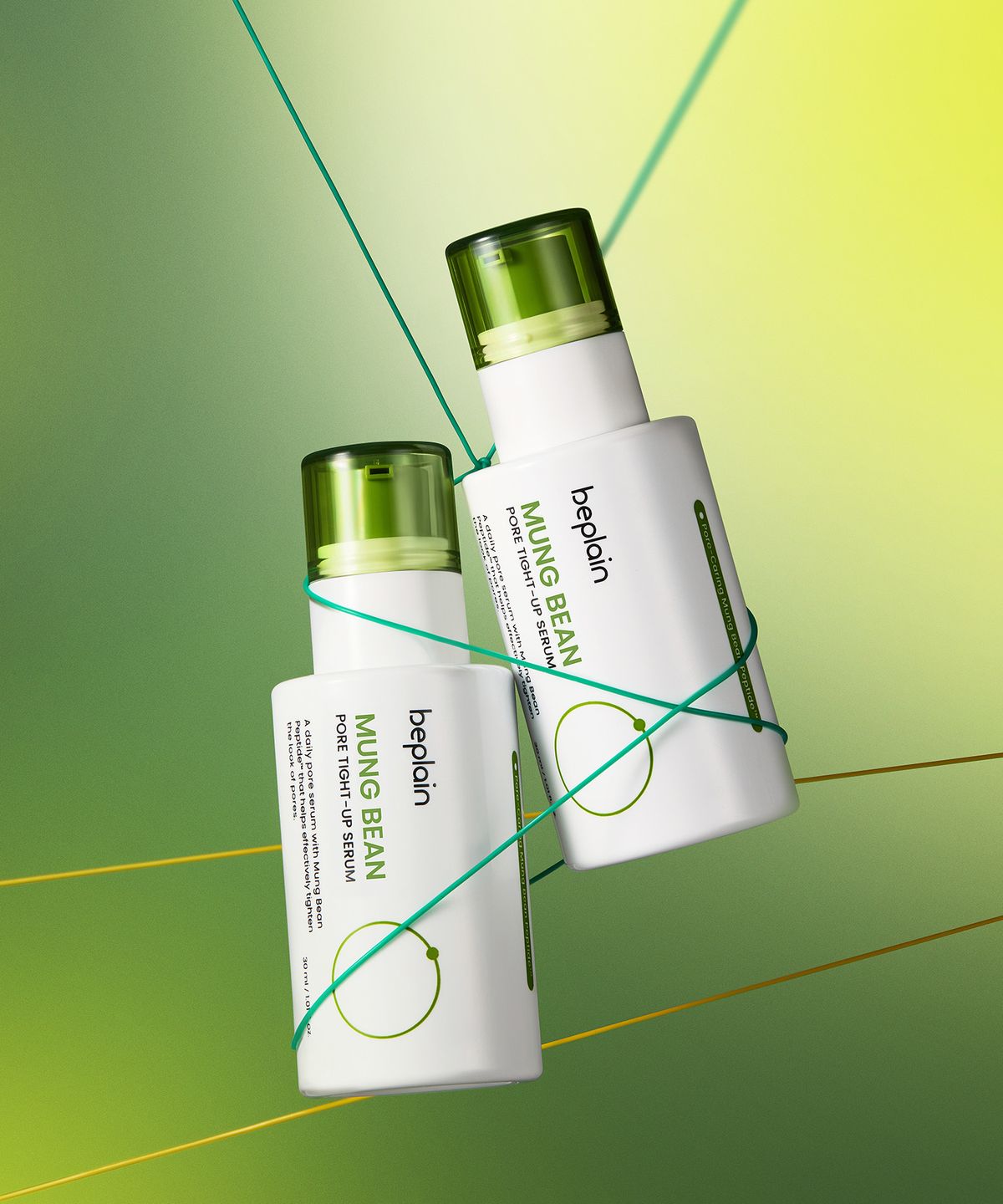 Mung Bean Pore Tight-Up Serum 30mL 1+1 Special Set by beplain at GWENCHANDA Korean Cosmetics Shop - 1