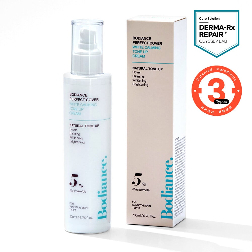 Perfect Cover White Calming Tone Up Cream 200ml by BIODANCE at GWENCHANDA Korean Cosmetics Shop - 2