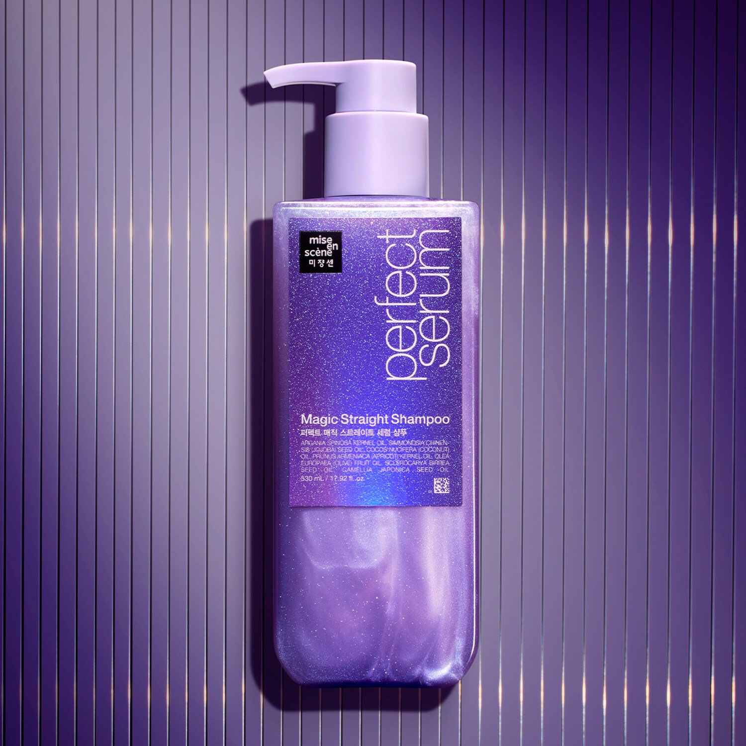 Perfect Magic Straight Serum Shampoo 530ml by Mise-en-scene at GWENCHANDA Korean Cosmetics Shop - 1