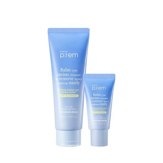 Safe Me Amino Refresh Cleansing Balm 100ml Set (+20ml) by makeprem at GWENCHANDA Korean Cosmetics Shop - 2