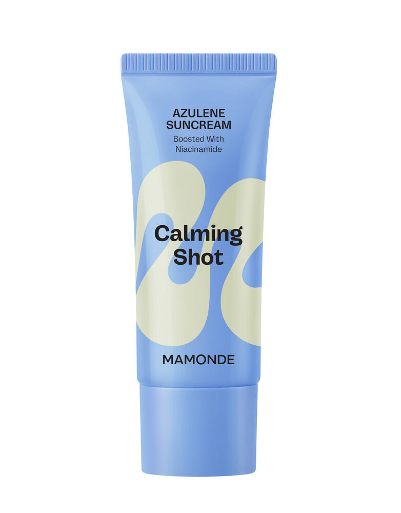 Calming Shot Azulene Suncream 35ml SPF50+ PA++++ by Mamonde at GWENCHANDA Korean Cosmetics Shop - 2
