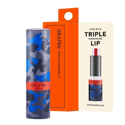 Triple Handsome Lip Balm by GRAFEN at GWENCHANDA Korean Cosmetics Shop - 1