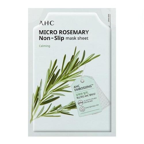 Micro Rosemary Non-Slip Mask Sheet 1 Sheet by AHC at GWENCHANDA Korean Cosmetics Shop - 1