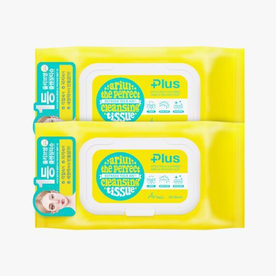 Stress Relieving Purefull Cleansing Tissue Plus 100 Sheets x 2-Pack by Ariul at GWENCHANDA Korean Cosmetics Shop - 3