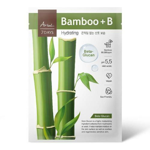 7 Days Bamboo + B Hydrating Mask Sheet 1 Sheet by Ariul at GWENCHANDA Korean Cosmetics Shop - 1