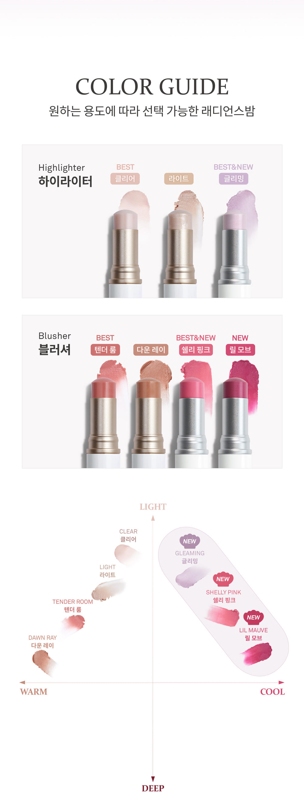 True Dimension Balm 10g by hince at GWENCHANDA Korean Cosmetics Shop - 2