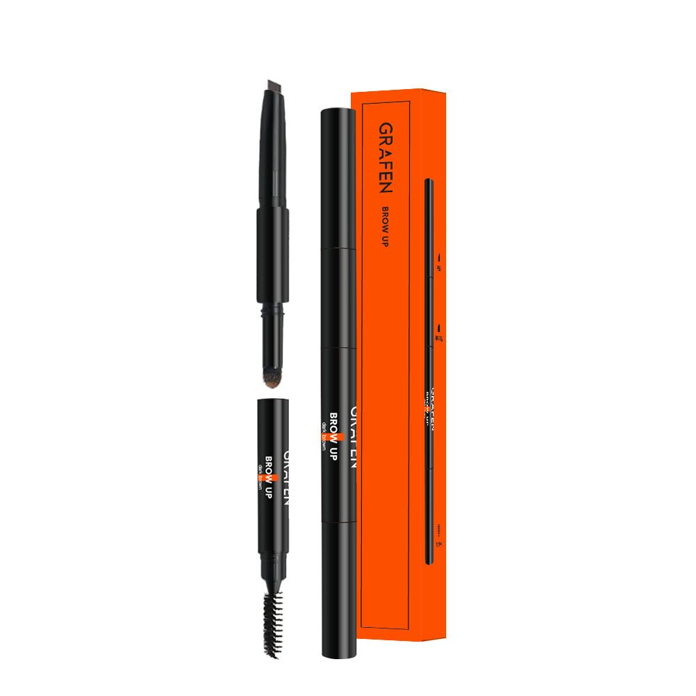 Brow Up Brow Pencil [DARK BROWN] by GRAFEN at GWENCHANDA Korean Cosmetics Shop - 1