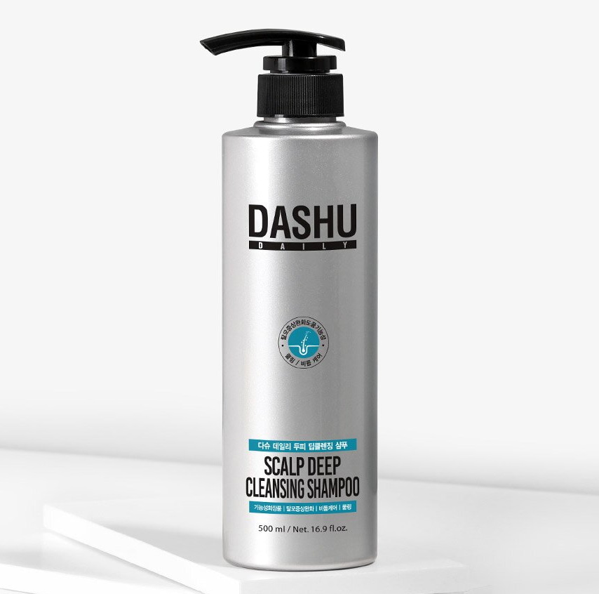Daily Scalp Deep Cleansing Shampoo 500mL by DASHU at GWENCHANDA Korean Cosmetics Shop - 3